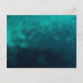 Grüne Mattierte Glastextur Postkarte (Vorderseite)