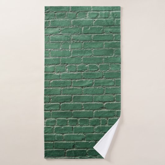 Grüne Mauer Badehandtuch (Badehandtuch)
