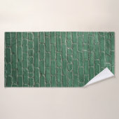 Grüne Mauer Badehandtuch (Badehandtuch)