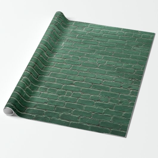 Grüne Mauer Geschenkpapier (Ungerollt)