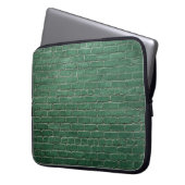 Grüne Mauer Laptopschutzhülle (Vorderseite Links)