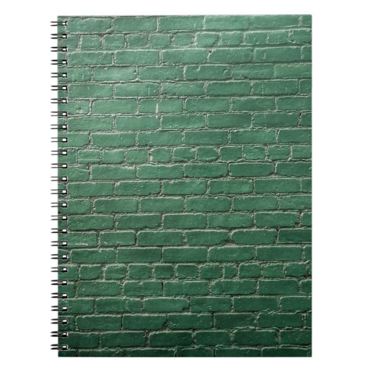 Grüne Mauer Notizblock (Vorderseite)