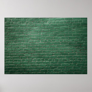 Grüne Mauer Poster
