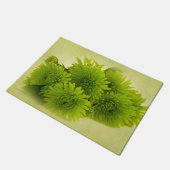 Grüne Mäuse Fußmatte (Schrägansicht)