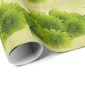 Grüne Mäuse Geschenkpapier (Rolleneckpunkt)