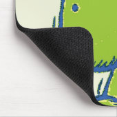 Grüne Mäusematte Mousepad (Ecke)