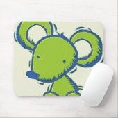 Grüne Mäusematte Mousepad (Mit Mouse)