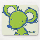 Grüne Mäusematte Mousepad (Vorne)
