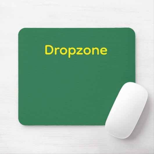 Grüne Mauspad (Mit Mouse)