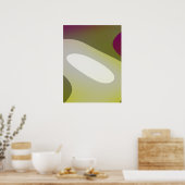 Grüne Meditation 6001 Poster (Küche)