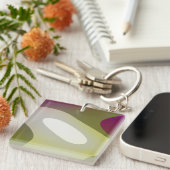 Grüne Meditation 6001 Schlüsselanhänger (Vorderseite rechts)