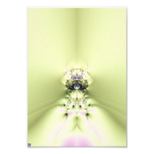Grüne Meditation Fotodruck