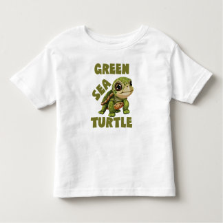 Grüne Meeresschildkröte, Adorable Babyschildkröte Kleinkind T-shirt