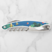 Grüne Meeresschildkröte Kellnermesser (Rückseite)