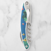 Grüne Meeresschildkröte Kellnermesser (Rückseite)