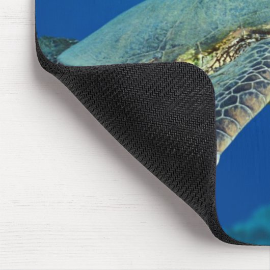 Grüne Meeresschildkröte Mousepad (Ecke)
