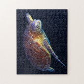 Grüne Meeresschildkröte - Puzzle (Vertikal)