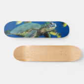 Grüne Meeresschildkröte Skateboard (Horizontal)