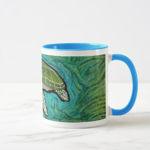 Grüne Meeresschildkröte Tasse