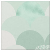 Grüne Meerjungfrauen Stoff (Nahaufnahme)