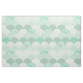 Grüne Meerjungfrauen Stoff (Fat Quarter (45,7 x 55,9 cm))