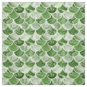 Grüne Meerjungwaage Stoff (Muster)