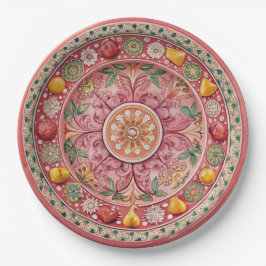 Grüne Melaminpapierplatte Pappteller