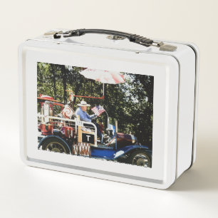 Grüne Metall-Lunchbox Metall Brotdose