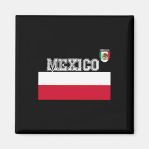 Grüne mexikanische Fußballtrikot-Flagge-Fußball-Ki Magnet