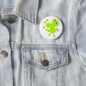 Grüne Mikrobe Button (Beispiel)