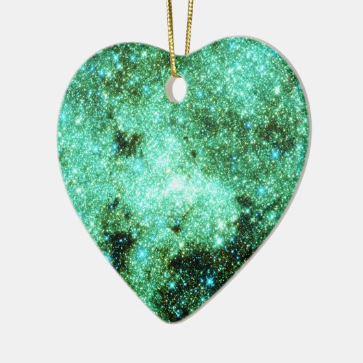 Grüne Milchstraße Keramikornament (Links)