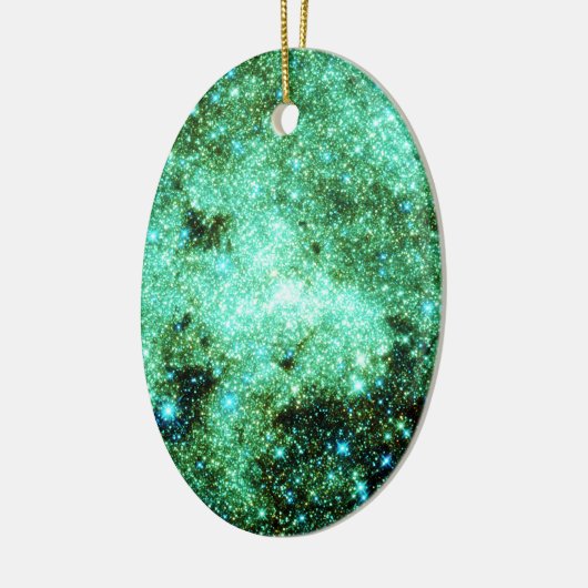 Grüne Milchstraße Keramikornament (Links)
