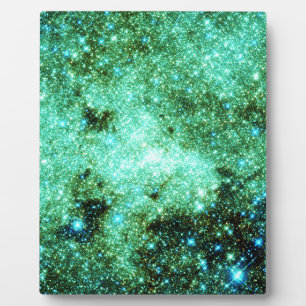 Grüne Milchstraßen-Galaxie Fotoplatte