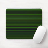 Grüne Minimallinien Mousepad (Mit Mouse)