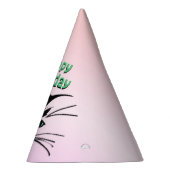 Grüne Mit Augen Katze Partyhütchen (Rechts)