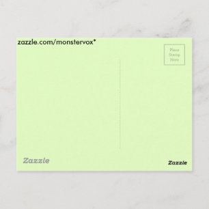 Grüne Mit Augen Katze Postkarte