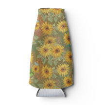 GRÜNE MIT GELB & GOLD FALL SUNFLOWERS