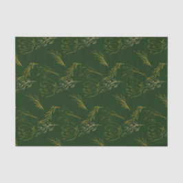 Grüne mit Goldmedaille Seidenpapier