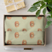 GRÜNE MIT ORANGE ERNTEDANK PUMPKINS SEIDENPAPIER (Geschenk)