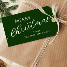 Grüne Moderne Minimalistisch frohe Weihnachten