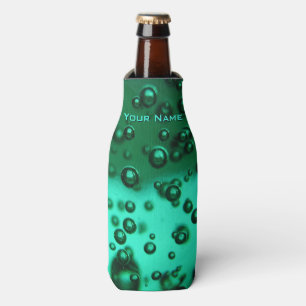 Grüne moderne personalisierte Unterwasserflasche Flaschenkühler
