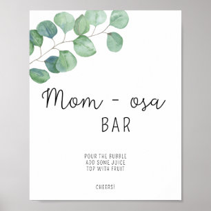 Grüne Mom-osa Bar / Mim-osa Bar Poster