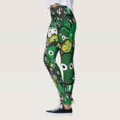 Grüne Monster Leggings (Links)