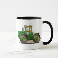 Grüne Monster-Traktor-Tassen