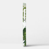 Grüne Monstera Tropical Watercolor Case-Mate iPhone Hülle (Rückseite / Links)