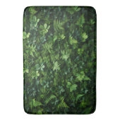 Grüne Moos und Fernen Textur Mossy Tropenwald Badematte (Vorderseite Vertikal)
