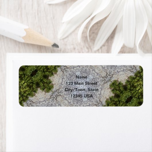 Grüne Moos und Natur Kunst (Insitu)