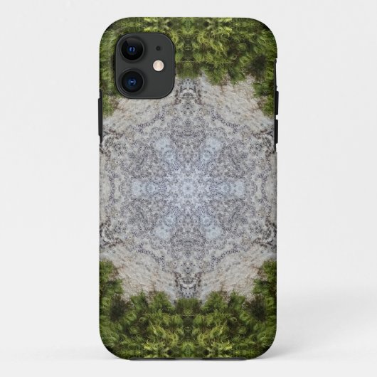 Grüne Moos und Natur Kunst Case-Mate iPhone Hülle (Rückseite)
