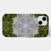 Grüne Moos und Natur Kunst Case-Mate iPhone Hülle (Rückseite (Horizontal))