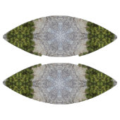 Grüne Moos und Natur Kunst Football (Paneele)